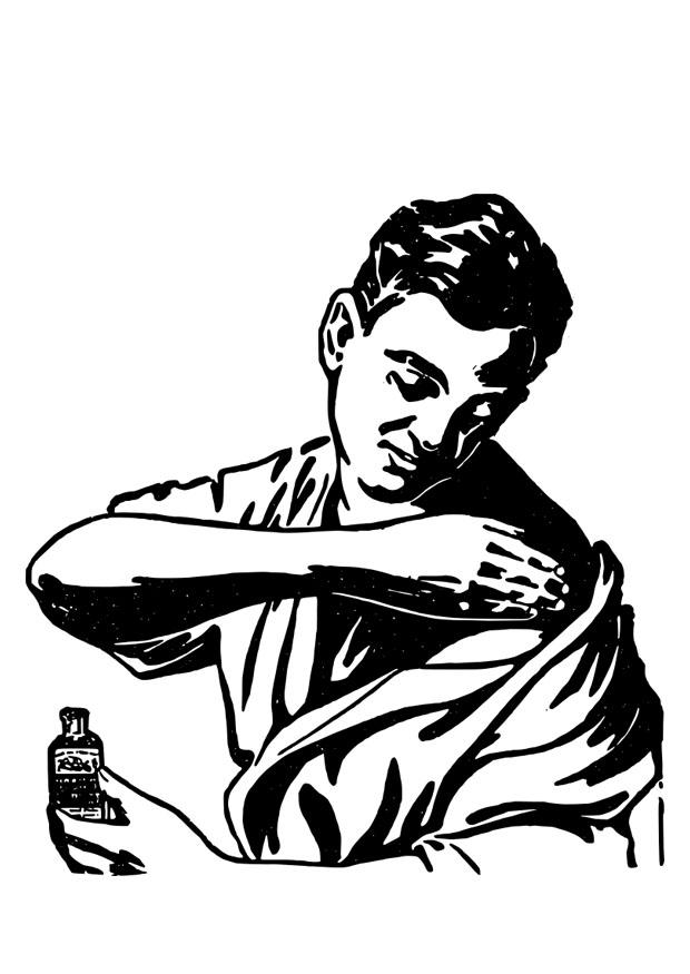 skincare Coloring page skincare