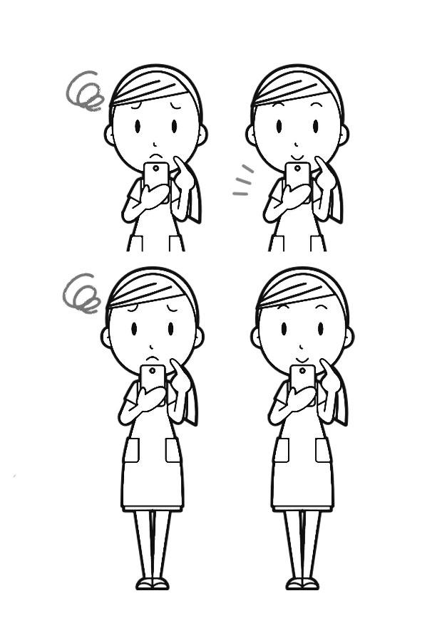 smartphone Coloring page smartphone