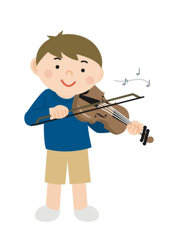 to play the violin Image to play the violin