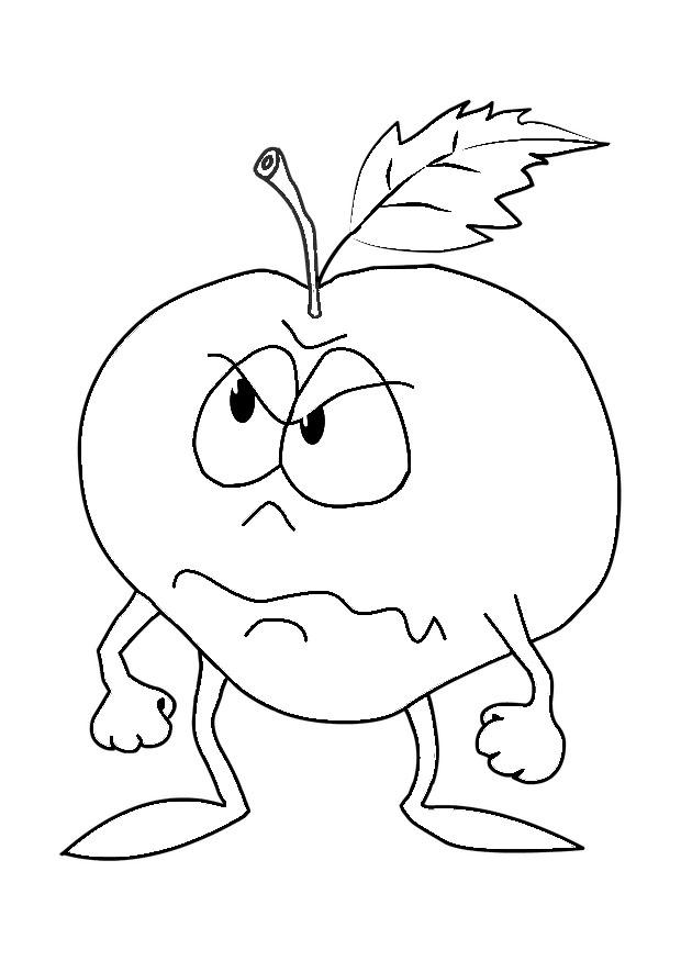 apple Coloring page apple
