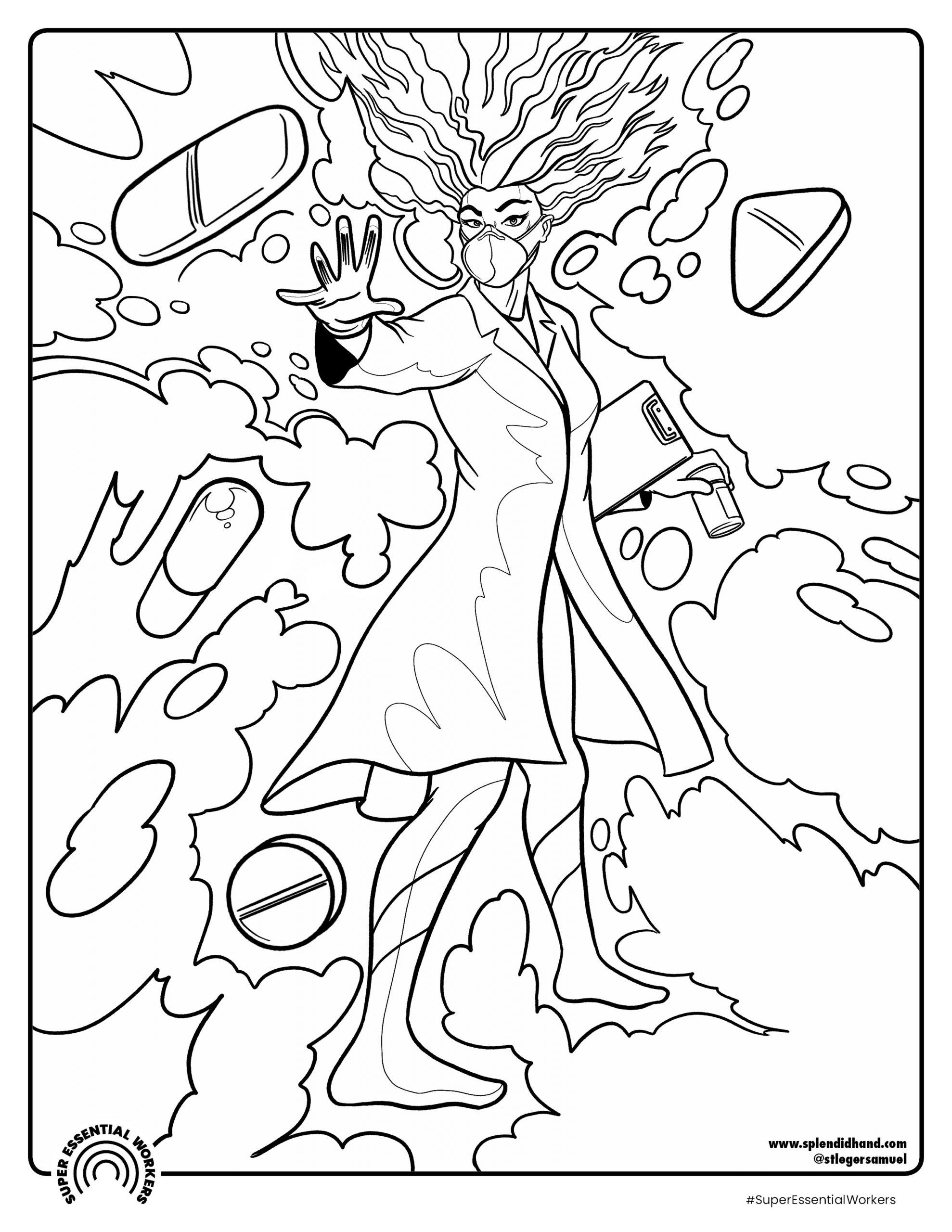 doctor Coloring page doctor