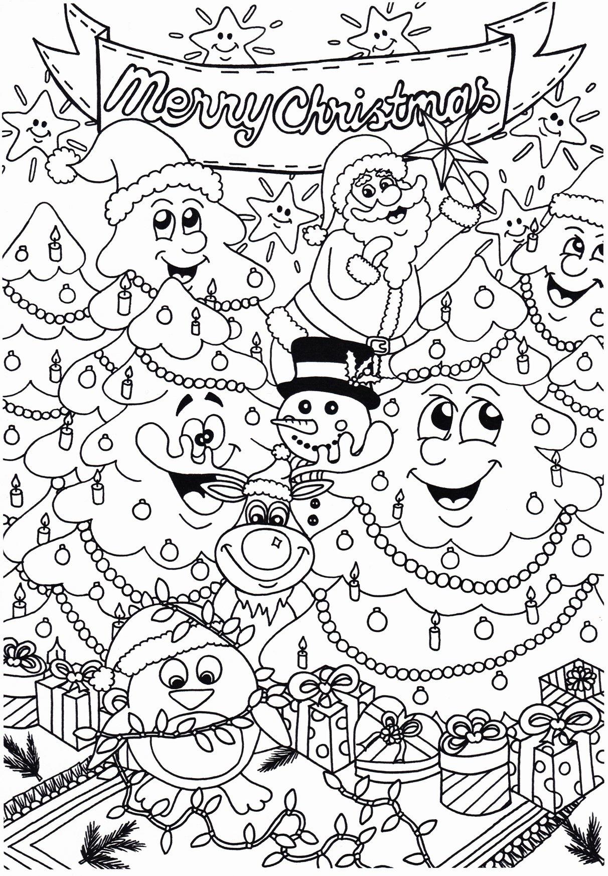 merry christmas Coloring page merry christmas