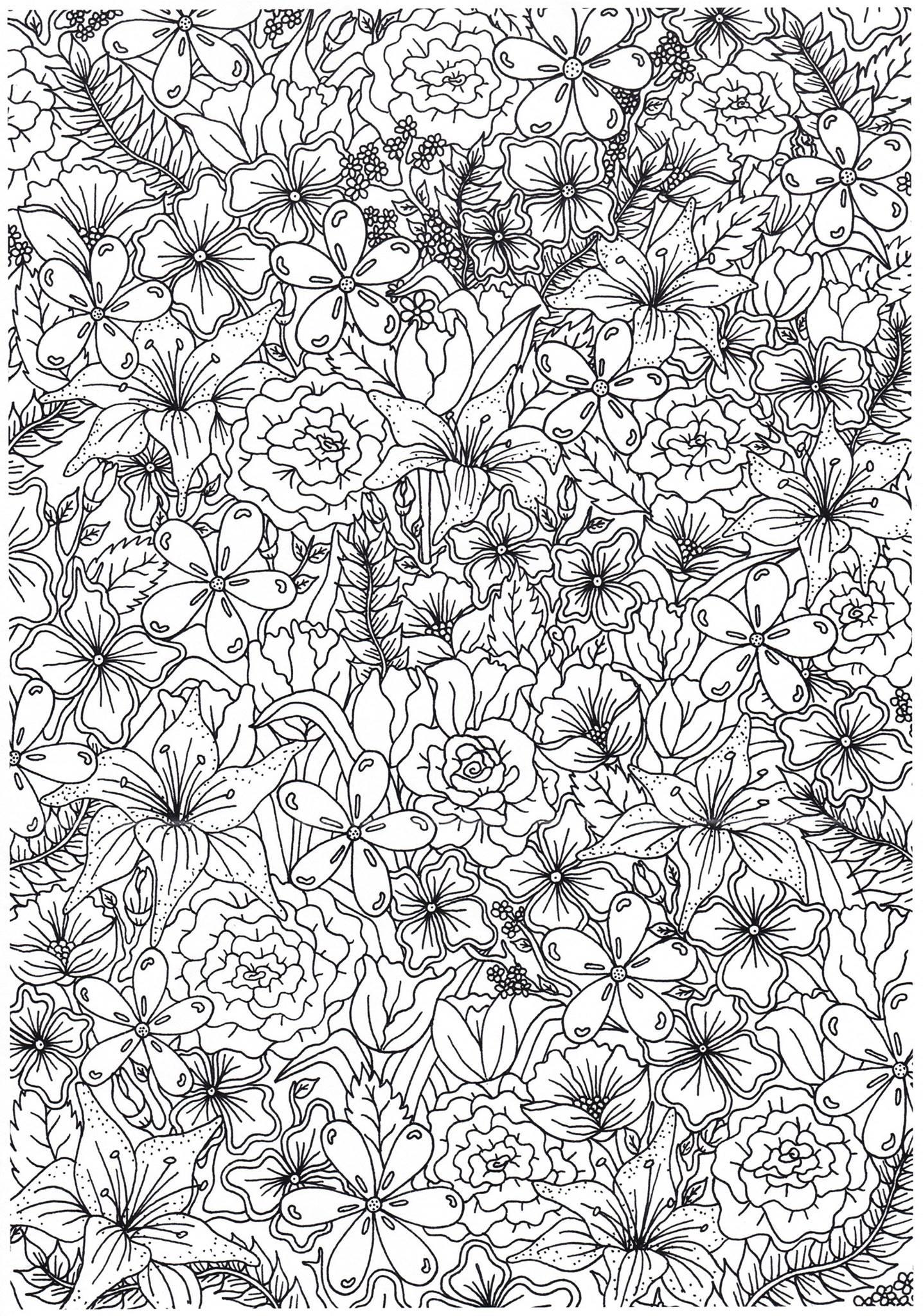flowers Coloring page flowers