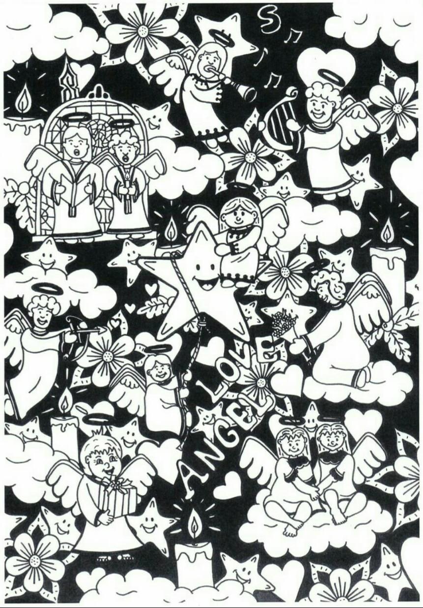 angels Coloring page angels