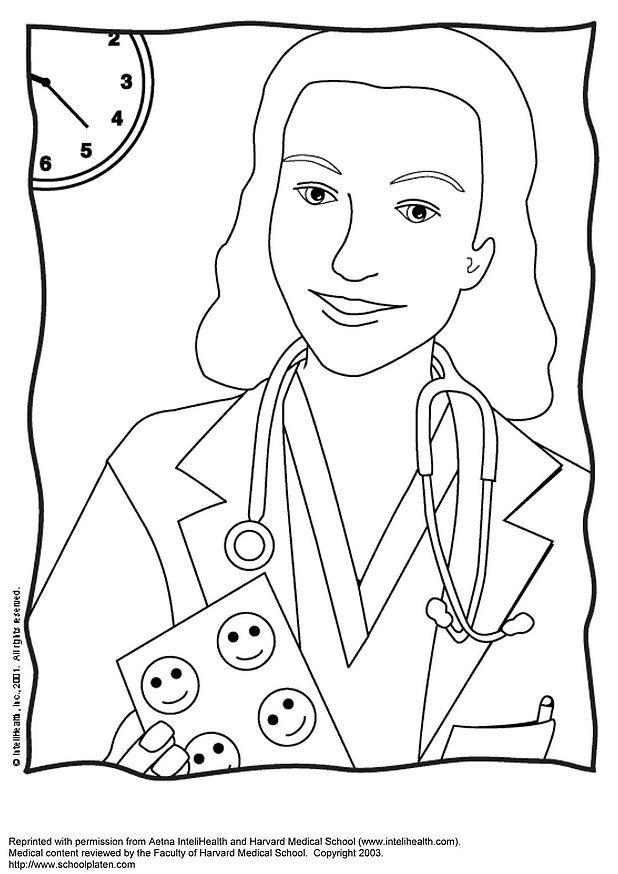 doctor Coloring page doctor