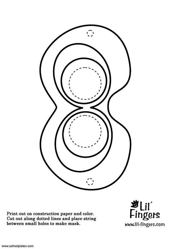 carnival mask Coloring page carnival mask