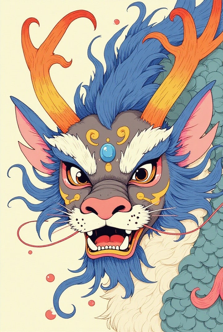 Image dragon from china