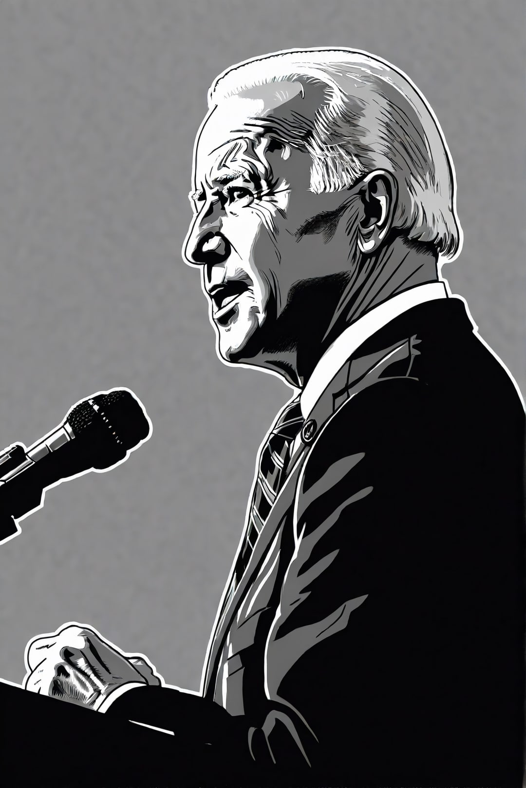 Coloring page joe biden