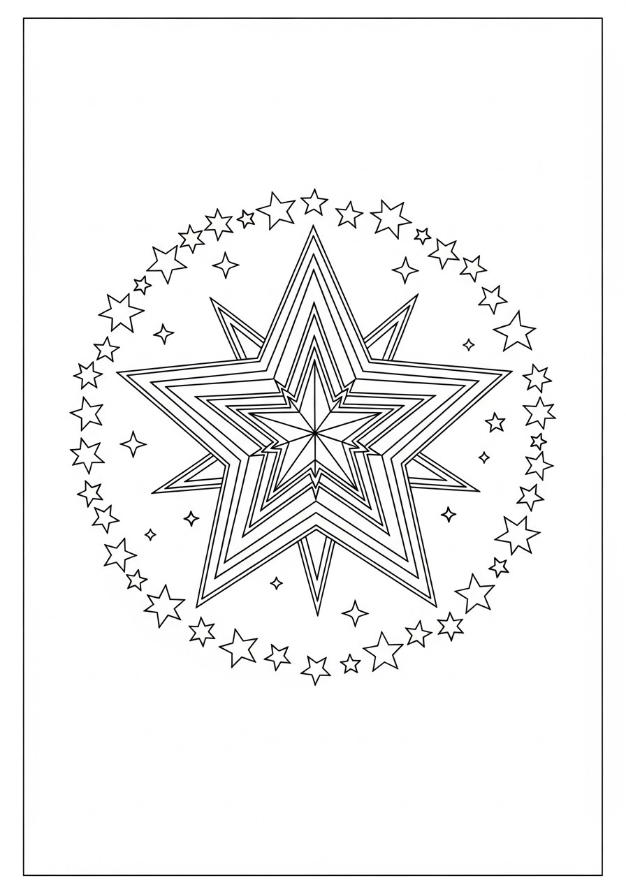 poinsettia Coloring page poinsettia