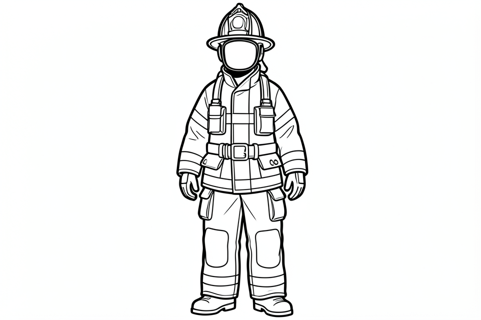 fireman Coloring page fireman
