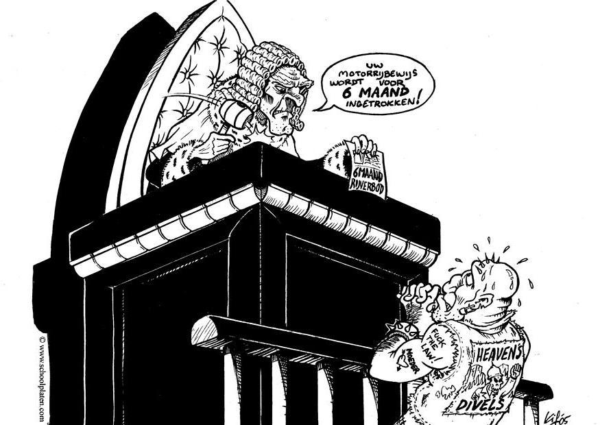 judge Coloring page judge
