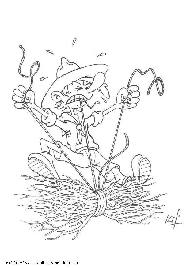 lashing Coloring page lashing