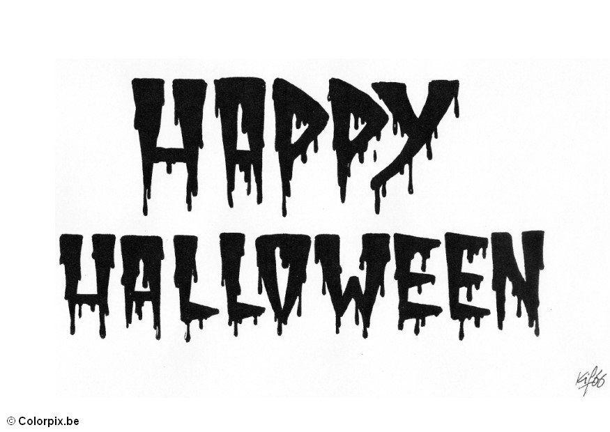 05 happy halloween Coloring page 05 happy halloween