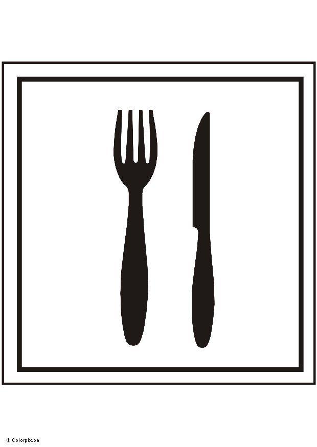 cafeteria Coloring page cafeteria