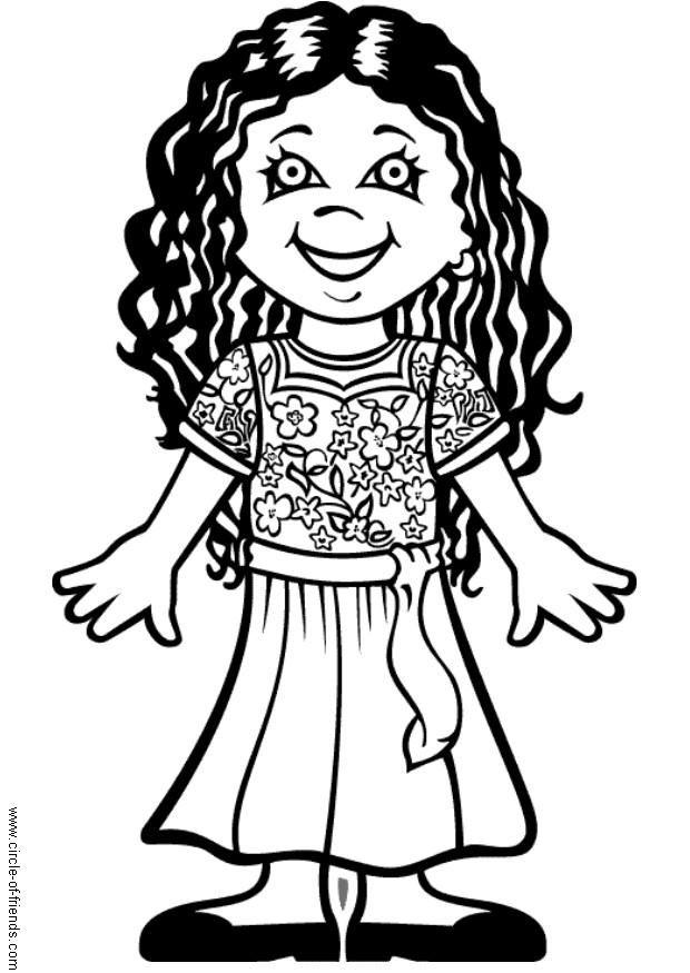 Coloring page ana