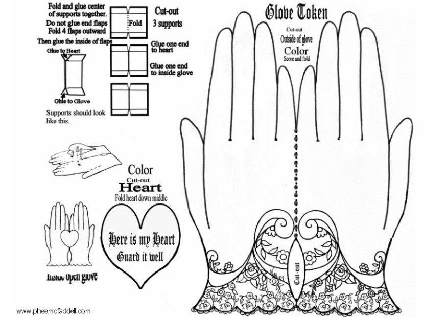 glove pattern Craft glove pattern