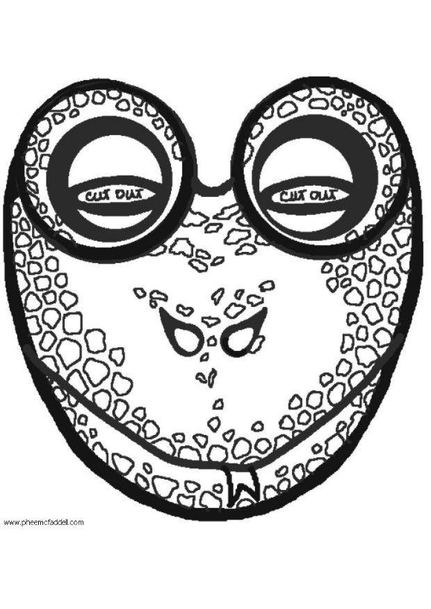Craft frog mask