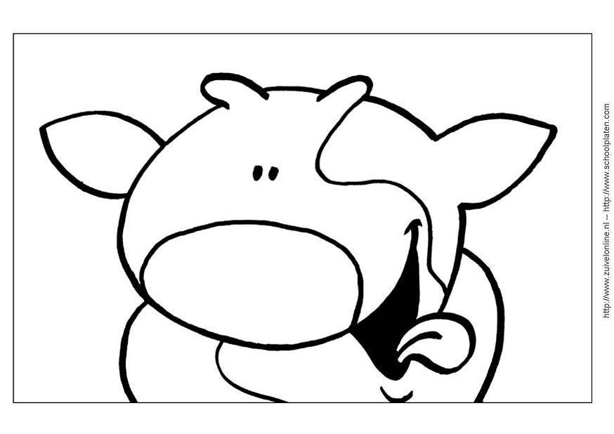 cow Coloring page cow