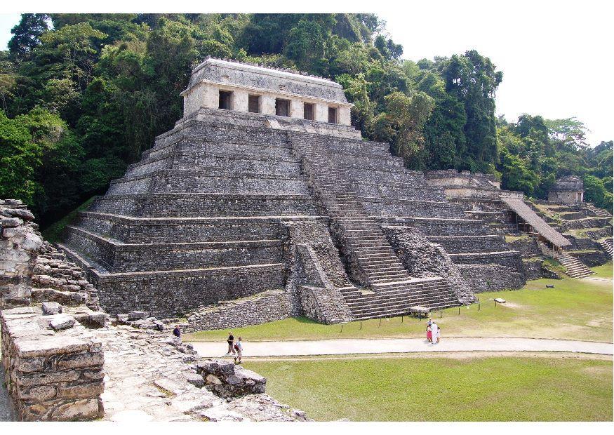 temple palenque Photo temple palenque