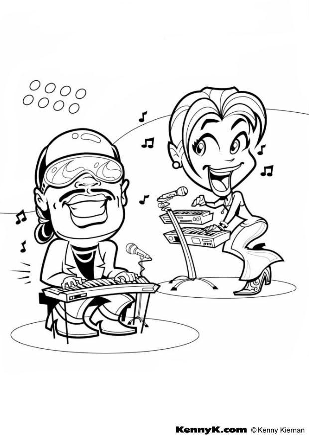 keyboard Coloring page keyboard