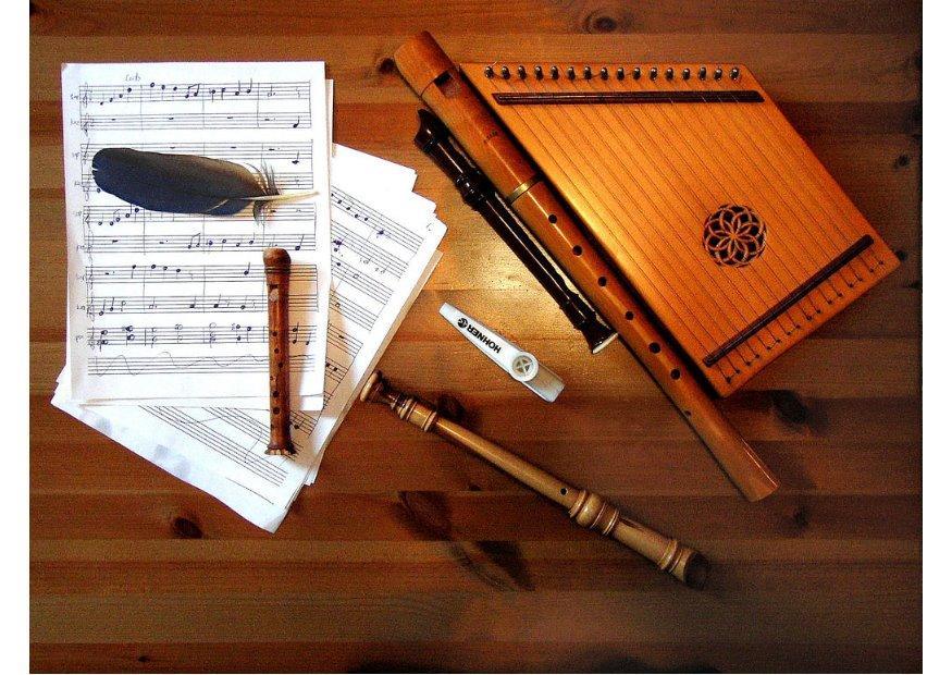 baroque instruments Photo baroque instruments