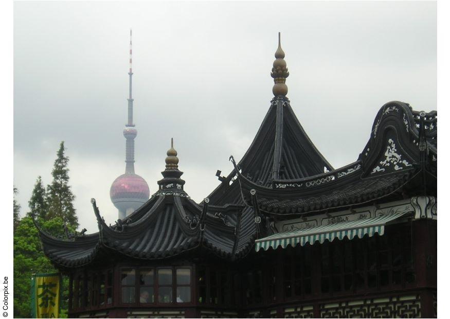 shanghai, old and new Photo shanghai, old and new
