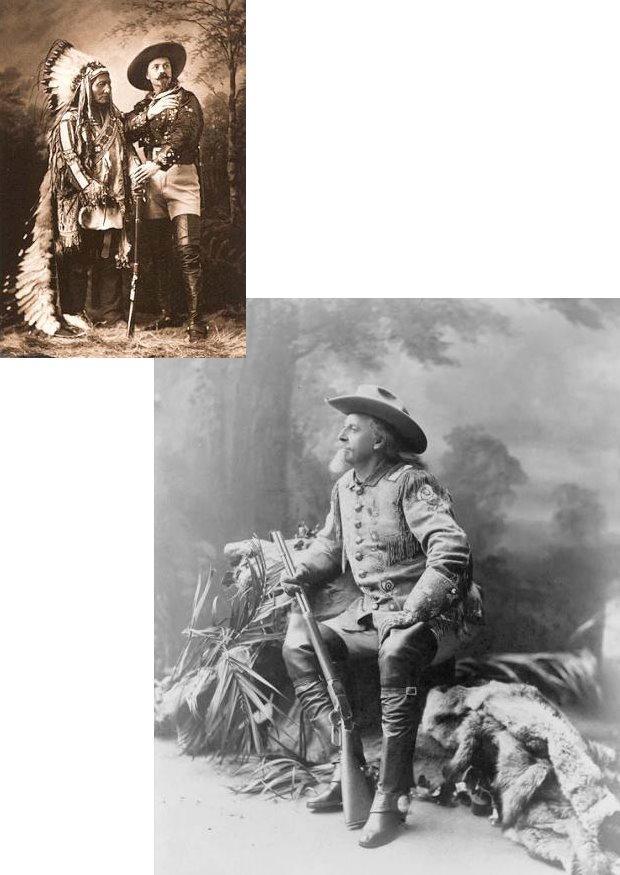 buffalo bill and sitting bull Photo buffalo bill and sitting bull