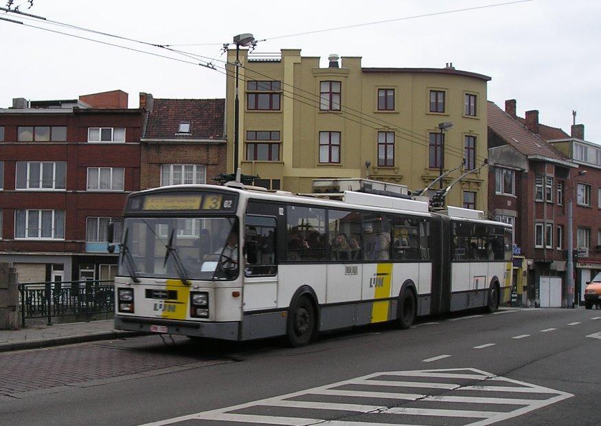 Photo trolleybus, gent, belgium