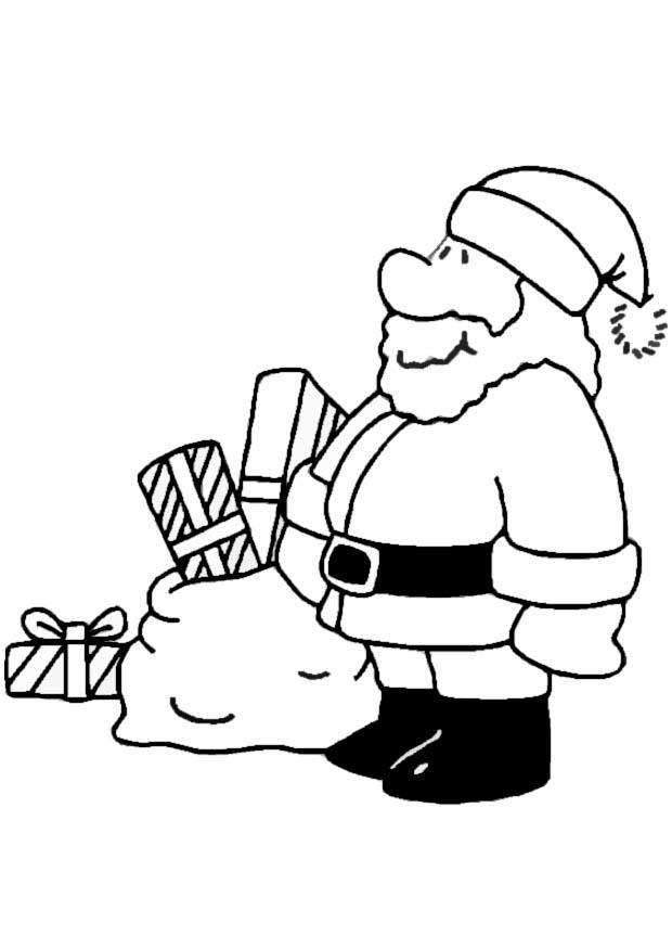 santa claus Coloring page santa claus