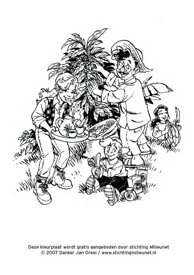 fruit - a healthy choice Coloring page fruit - a healthy choice