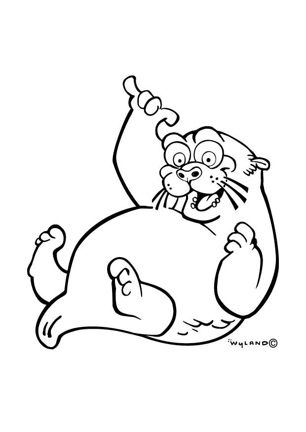otter Coloring page otter