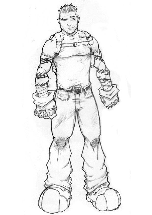 Coloring page crimsonbalde