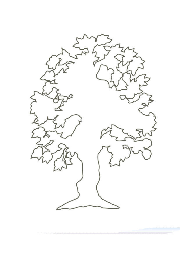 tree Coloring page tree