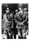 Photos Adolf Hitler and Benito Mussolini