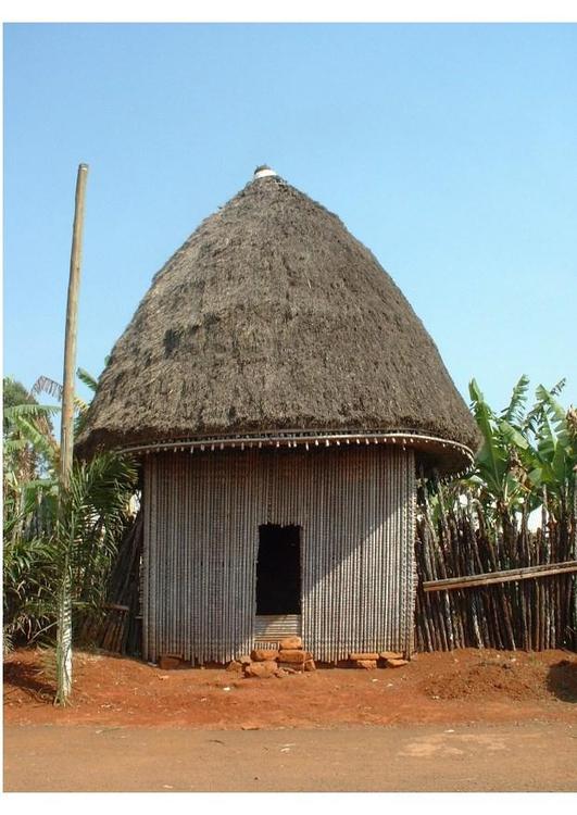 African hut