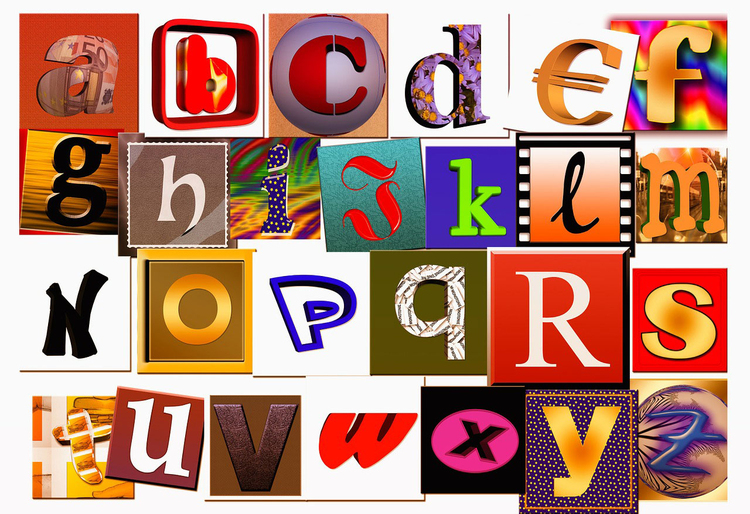 Photo alphabet