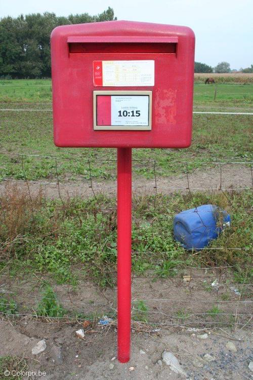 Belgian postbox