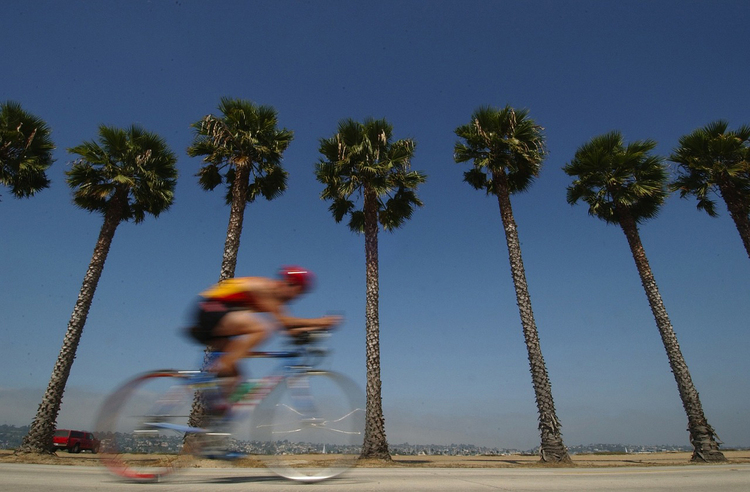 Photo bicycle racing