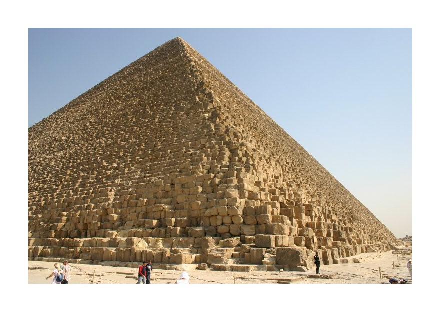 Photo The Great Pyramid of Cheops (Khufu) in Giza - free printable