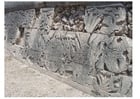 Chichen Itza- carving on stadium wall
