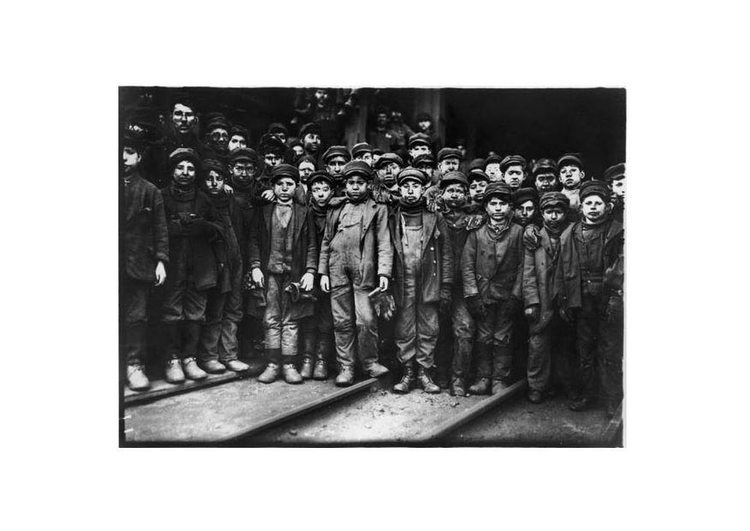 Photo child coal miners 1910