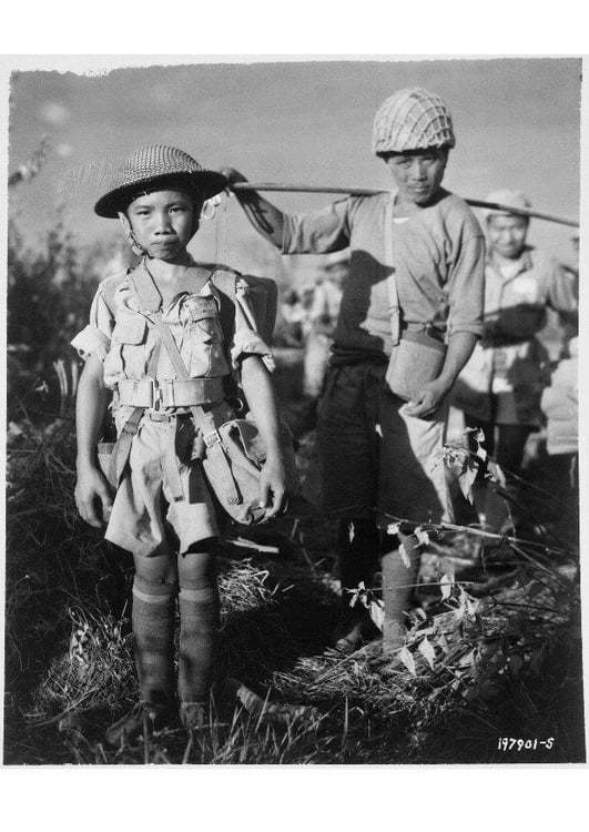 Photo child soldier