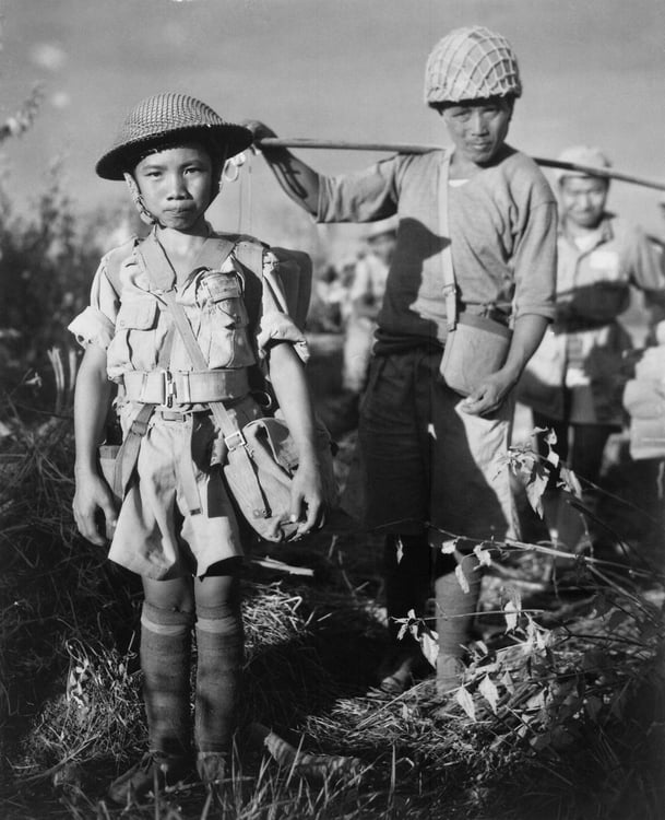 Photo child soldiers