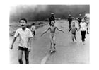 Photo children after Napalm attack