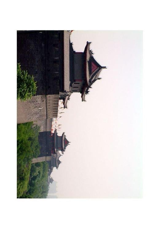 city walls Xian