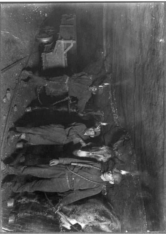 coalminers, 1908
