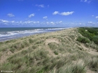 Photo dunes sea coast