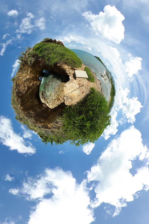 Earth - Panorama effect