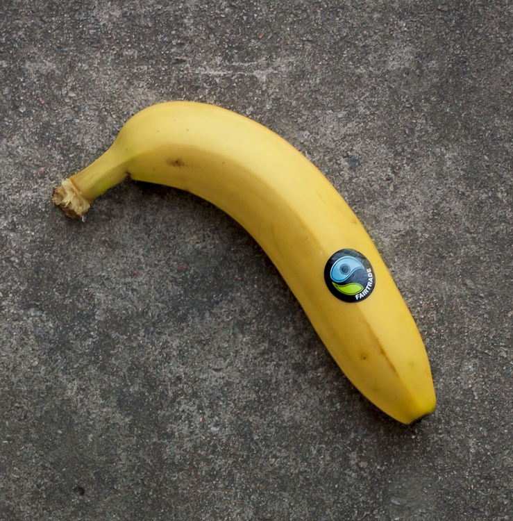 Photo fairtrade banana