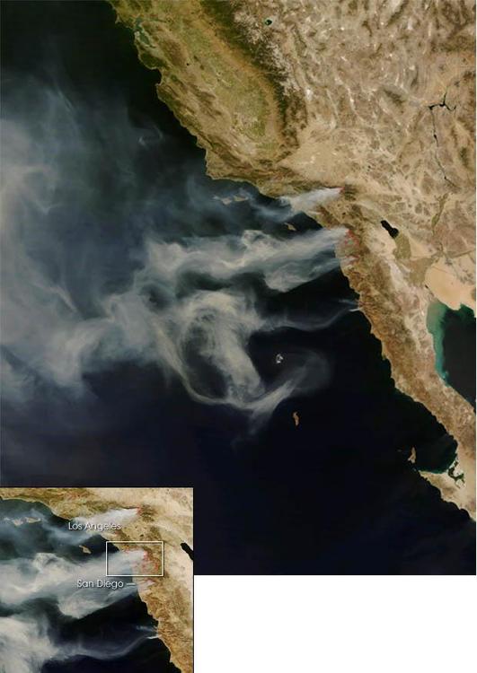 Fires in Southern California